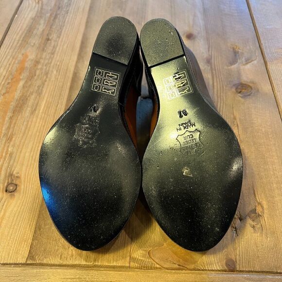Anthropologie KRON by KRONKRON Leather Wedges Size 37 - Picture 12 of 14